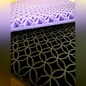 Set of 2 Gel seat cushions and covers